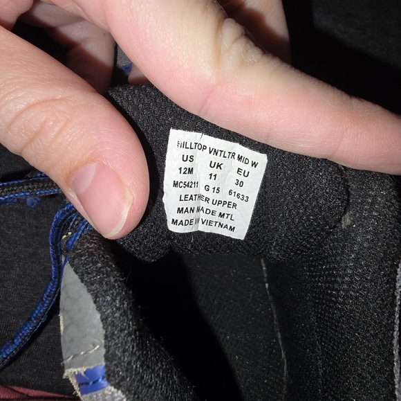 Boys Merrell Hiking Boots size 12M - Picture 4 of 4